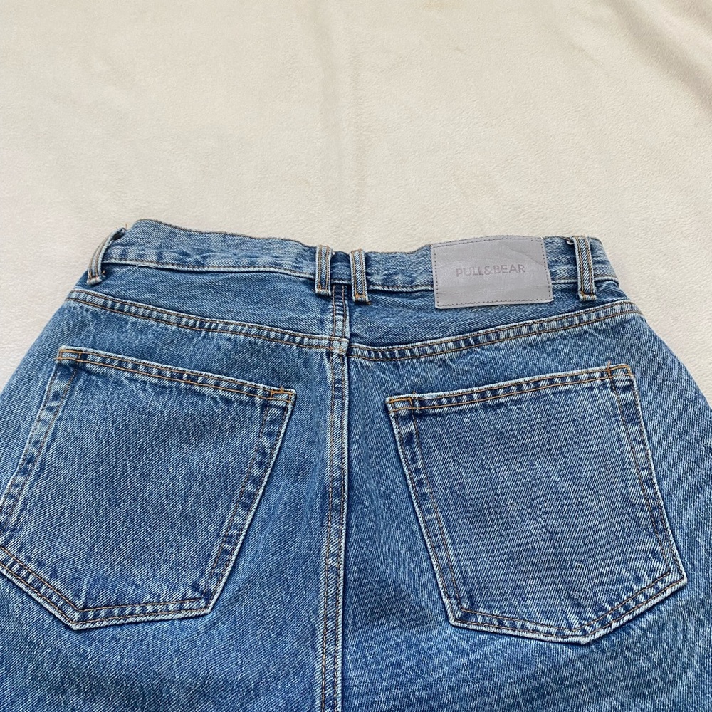 Pull&Bear blue mom jeans